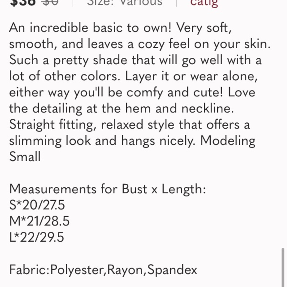 Solid Basic Long Sleeve - image 4